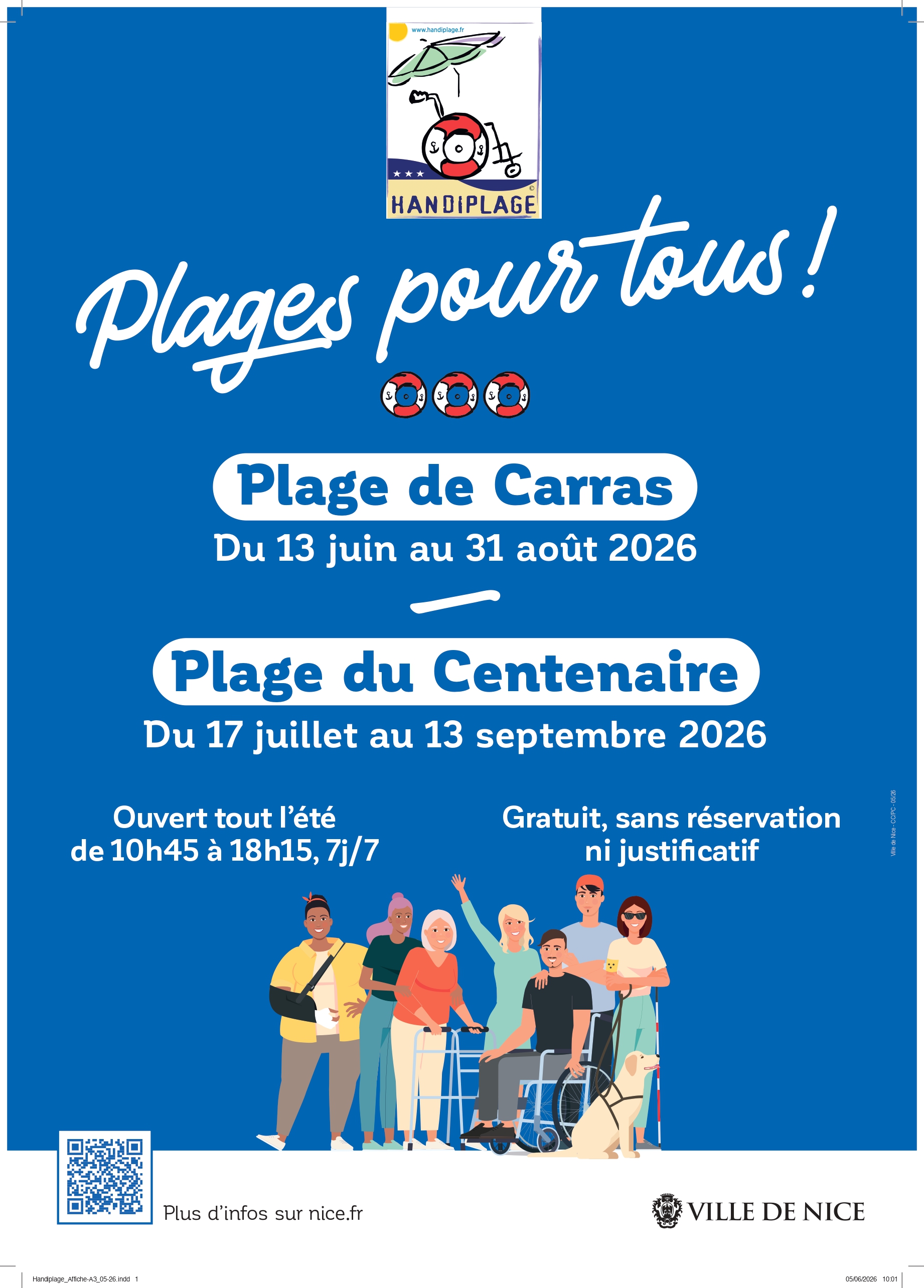 PLAGES POUR TOUS "HANDIPLAGES 2026"